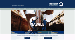 Desktop Screenshot of precisionfluid.it